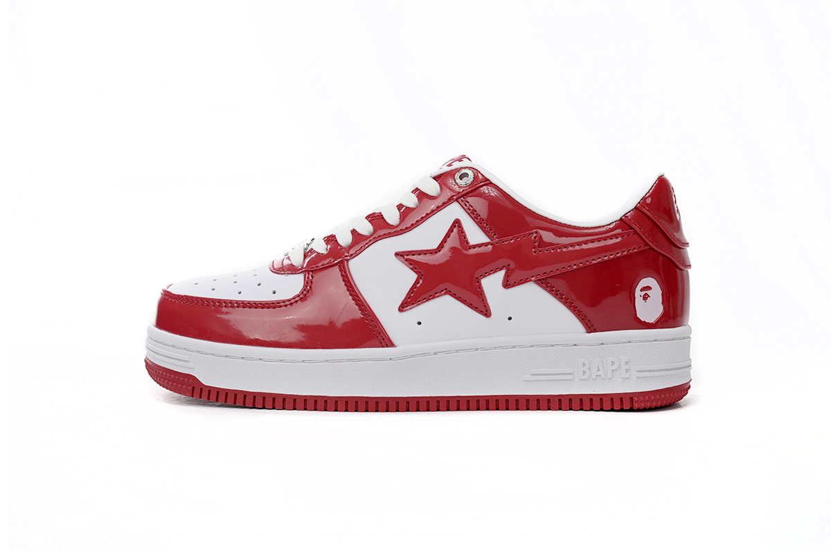 Bape Sta Charol Red